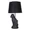 Lampe de table avec un chat noir de 45,7 cm d'Ashland